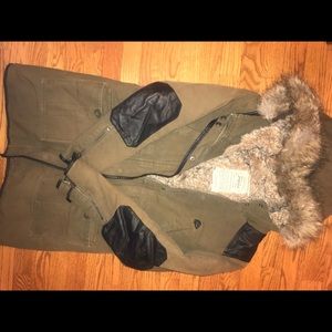 Zara Trafaluc Parka Coat